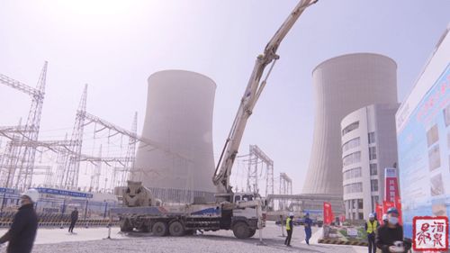 甘肅電投常樂電廠擴建工程全面啟動，3、4號機組建設(shè)進入施工快車道